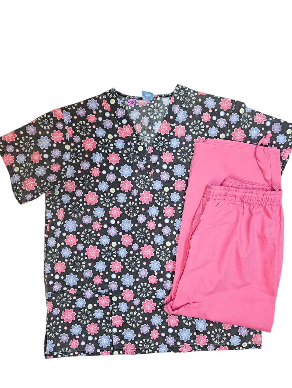 Flowers Scrub Set